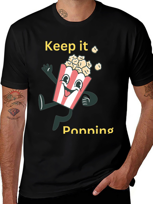 Keep it Popping T-Shirt - Movie Night Tee