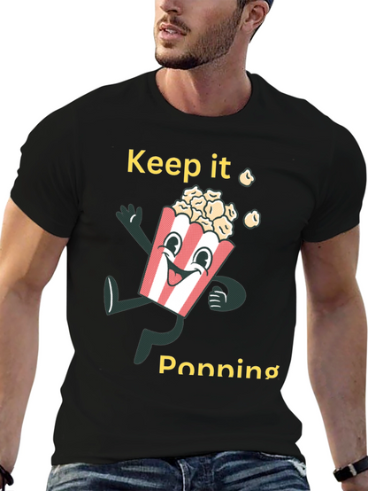 Keep it Popping T-Shirt - Movie Night Tee