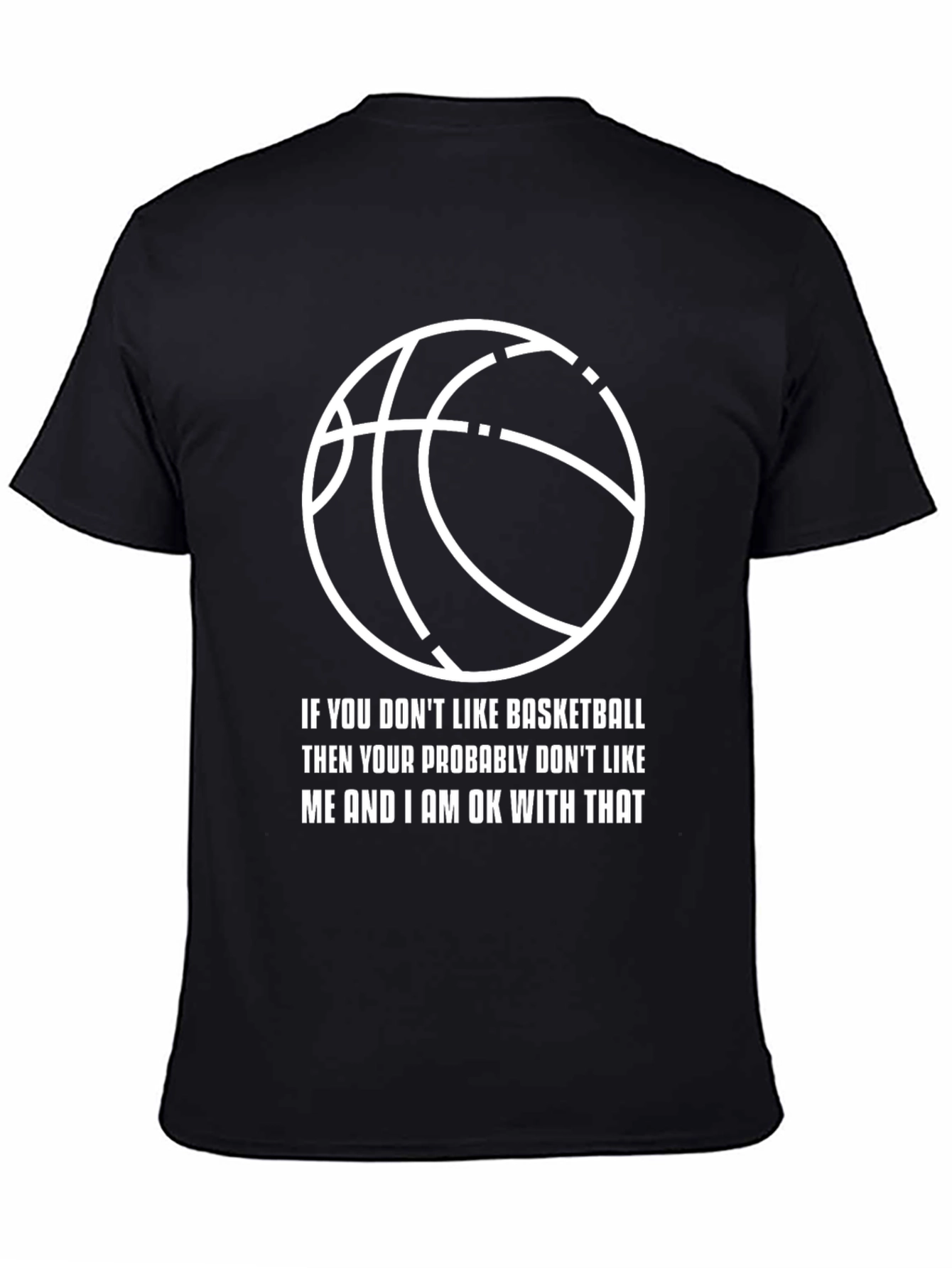 Basketball Fan Graphic T-Shirt