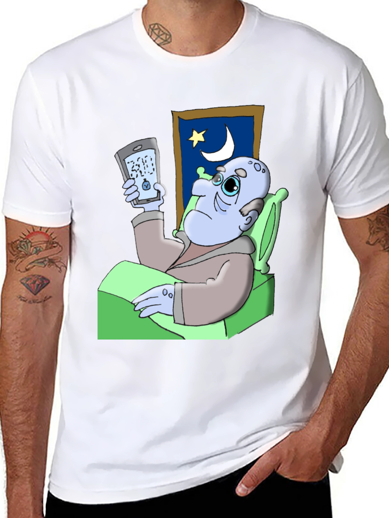 Night Owl T-Shirt: Funny Insomnia Graphic Tee