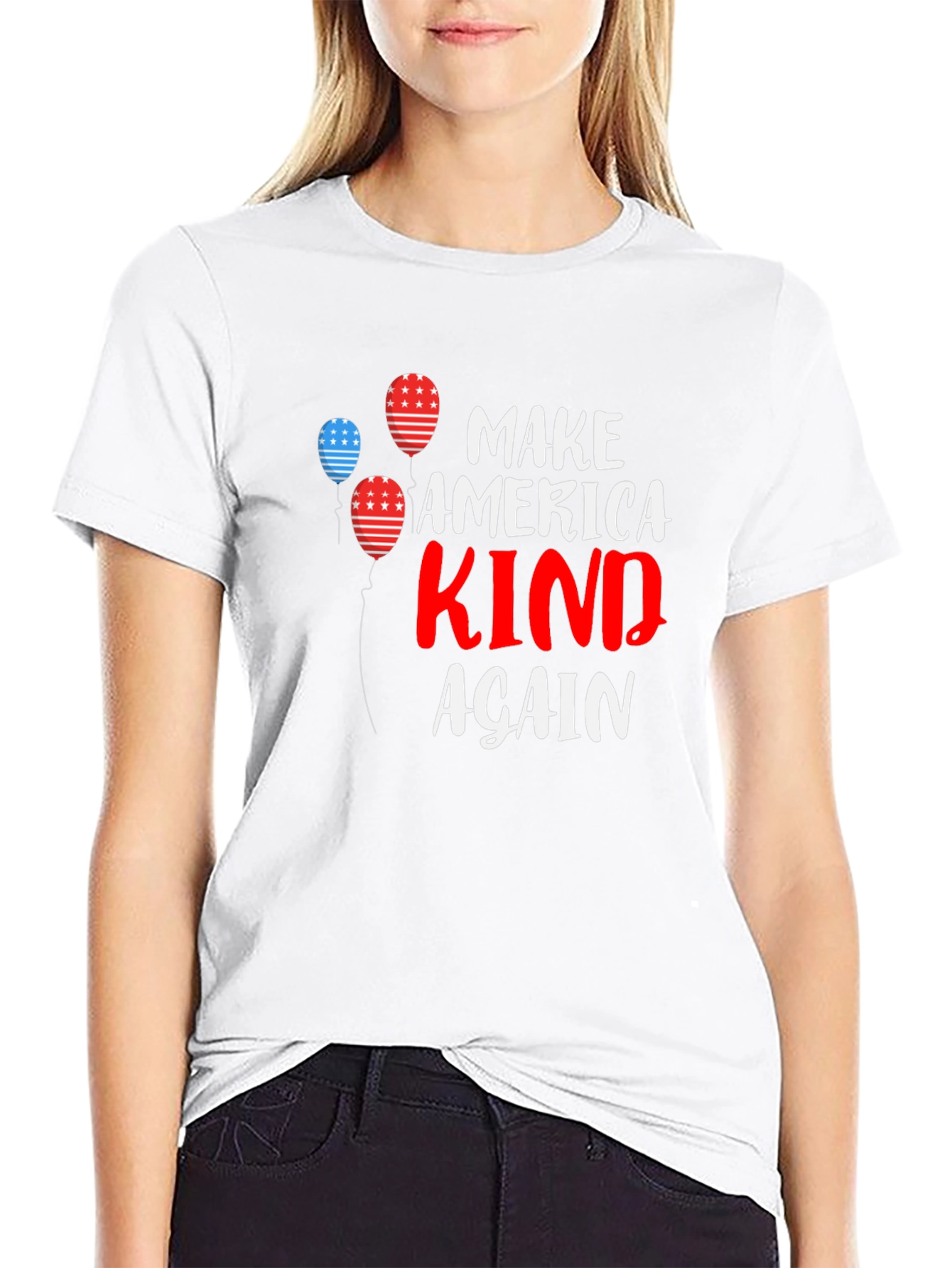 Make America Kind Again Graphic T-Shirt