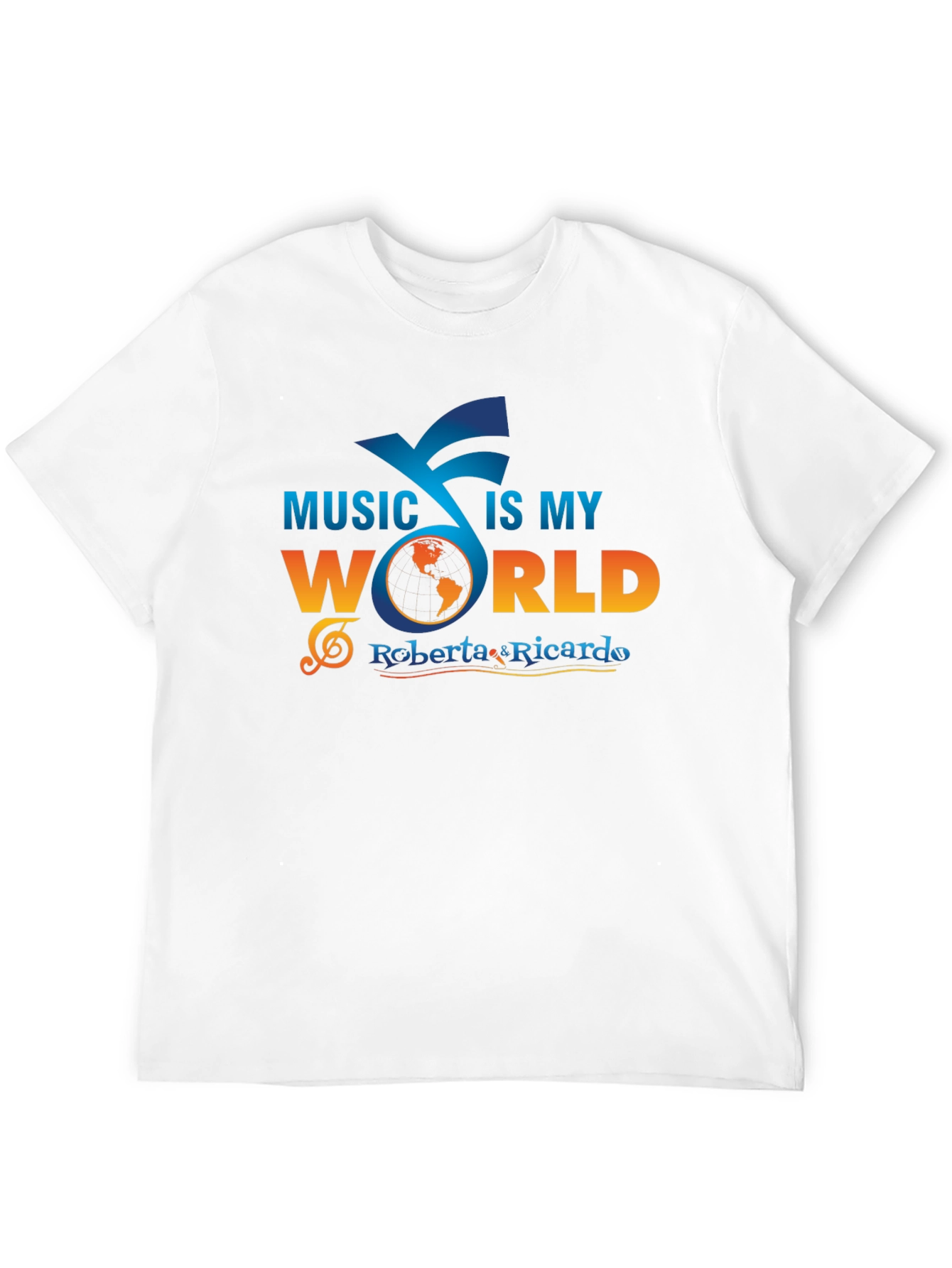 Music Is My World Graphic Tee