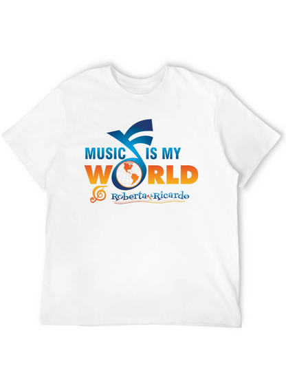 Music Is My World Graphic Tee