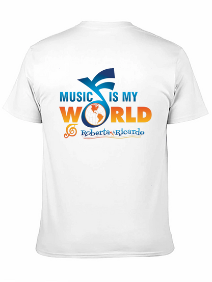 Music Is My World Graphic Tee