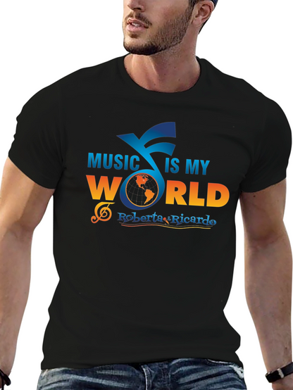 Music Is My World Graphic Tee