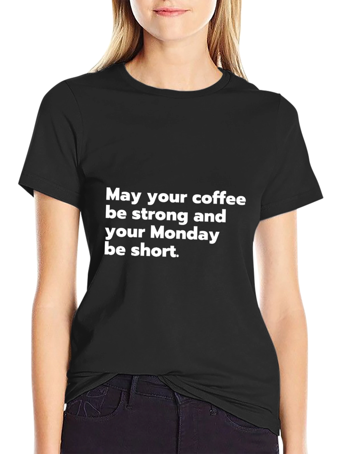 Coffee & Monday T-Shirt - Funny Slogan Tee