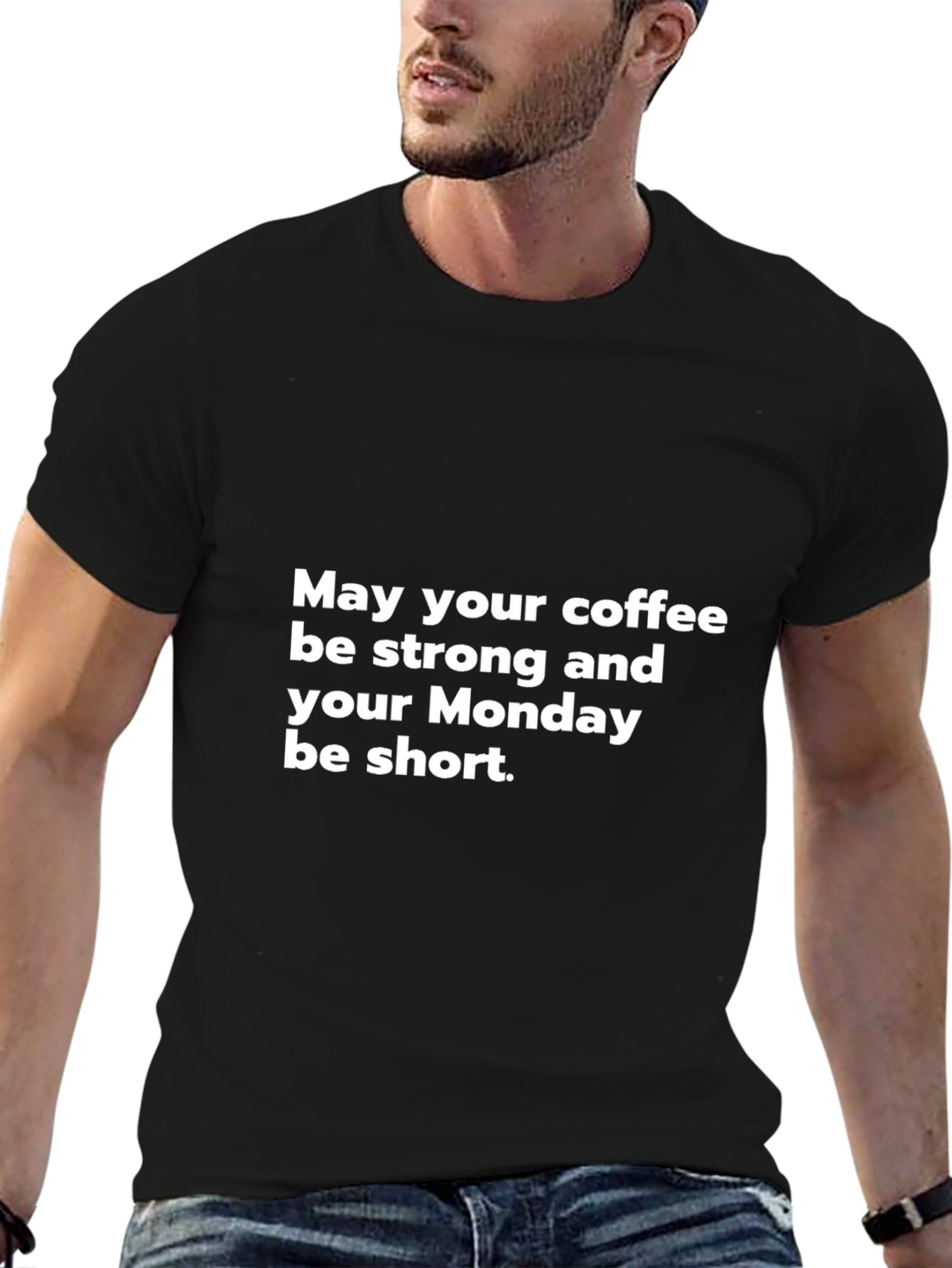 Coffee & Monday T-Shirt - Funny Slogan Tee