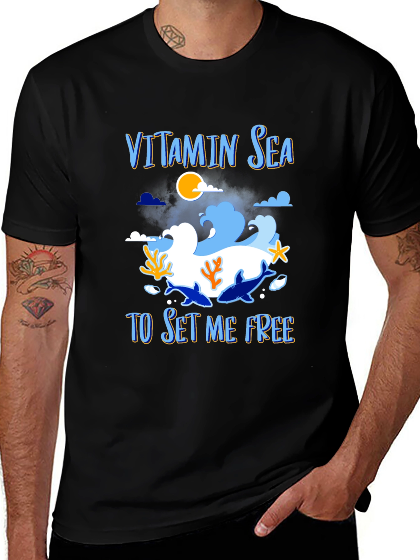 Vitamin Sea T-Shirt - Ocean Lover Tee