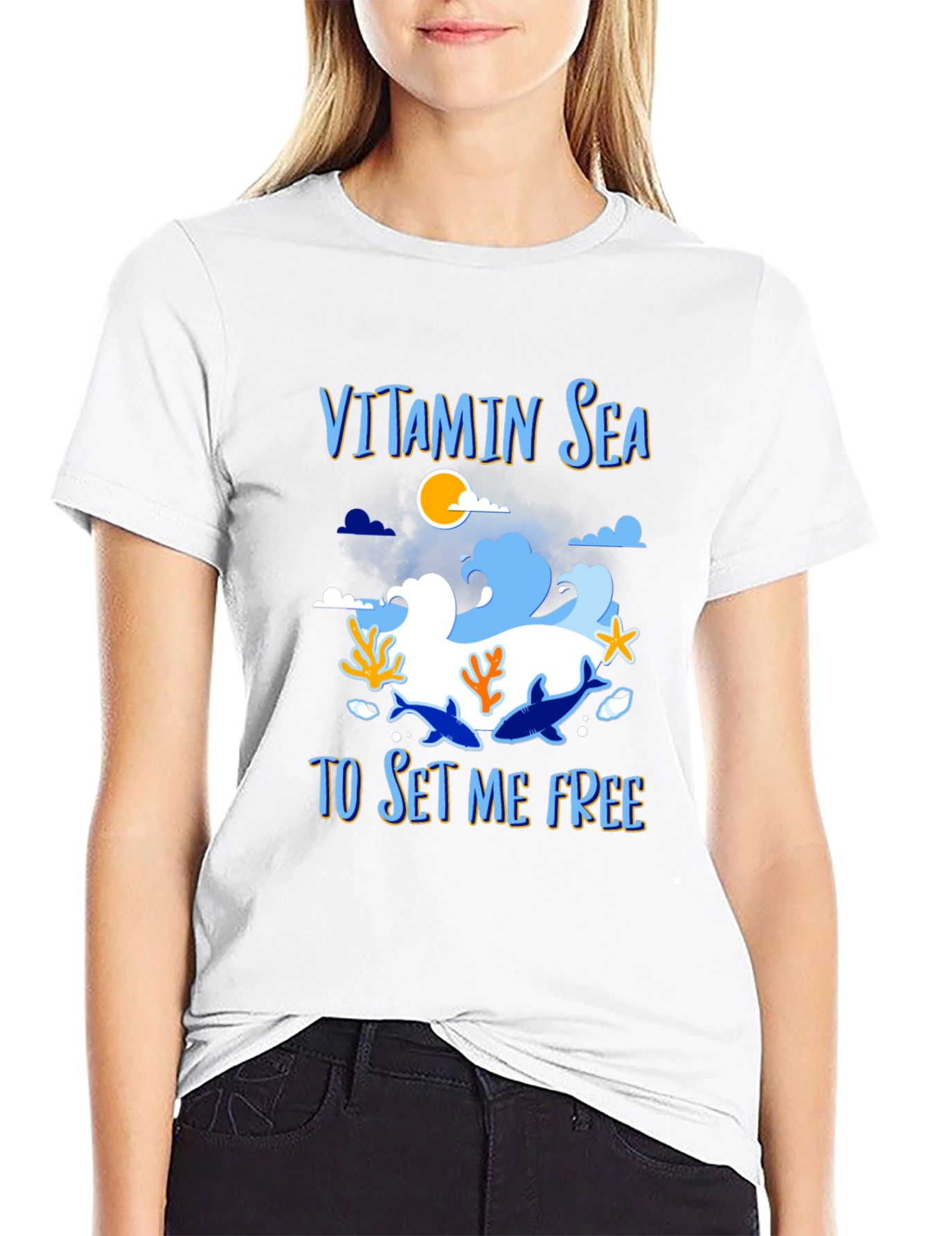 Vitamin Sea T-Shirt - Ocean Lover Tee