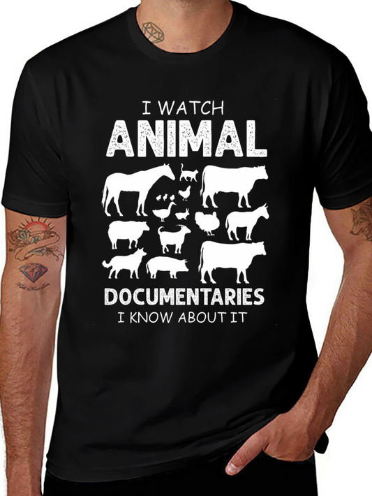 Animal Documentaries Graphic Tee