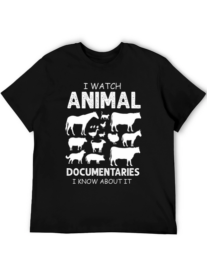 Animal Documentaries Graphic Tee