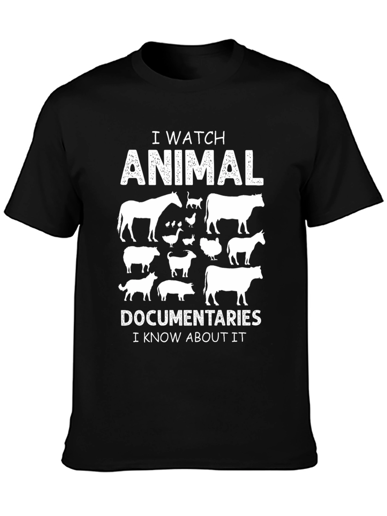 Animal Documentaries Graphic Tee