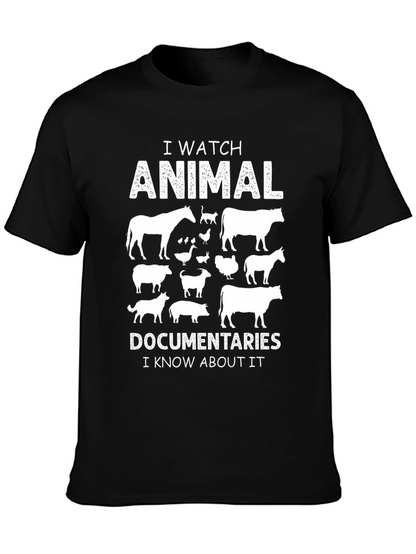 Animal Documentaries Graphic Tee