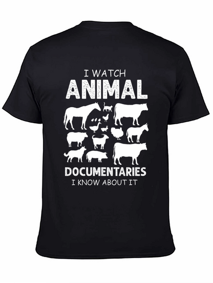 Animal Documentaries Graphic Tee