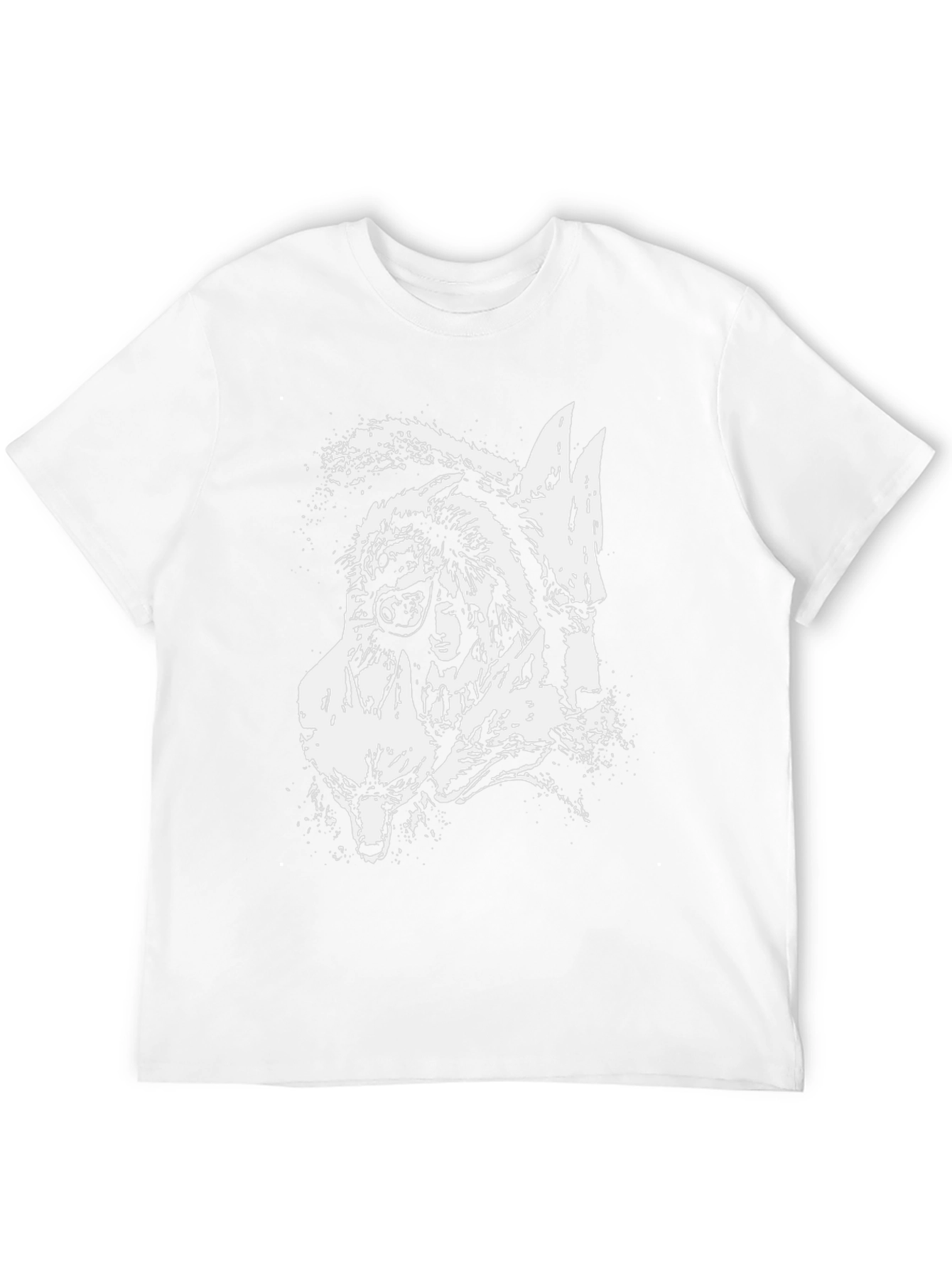 Wolfpack Graphic Print Black T-Shirt