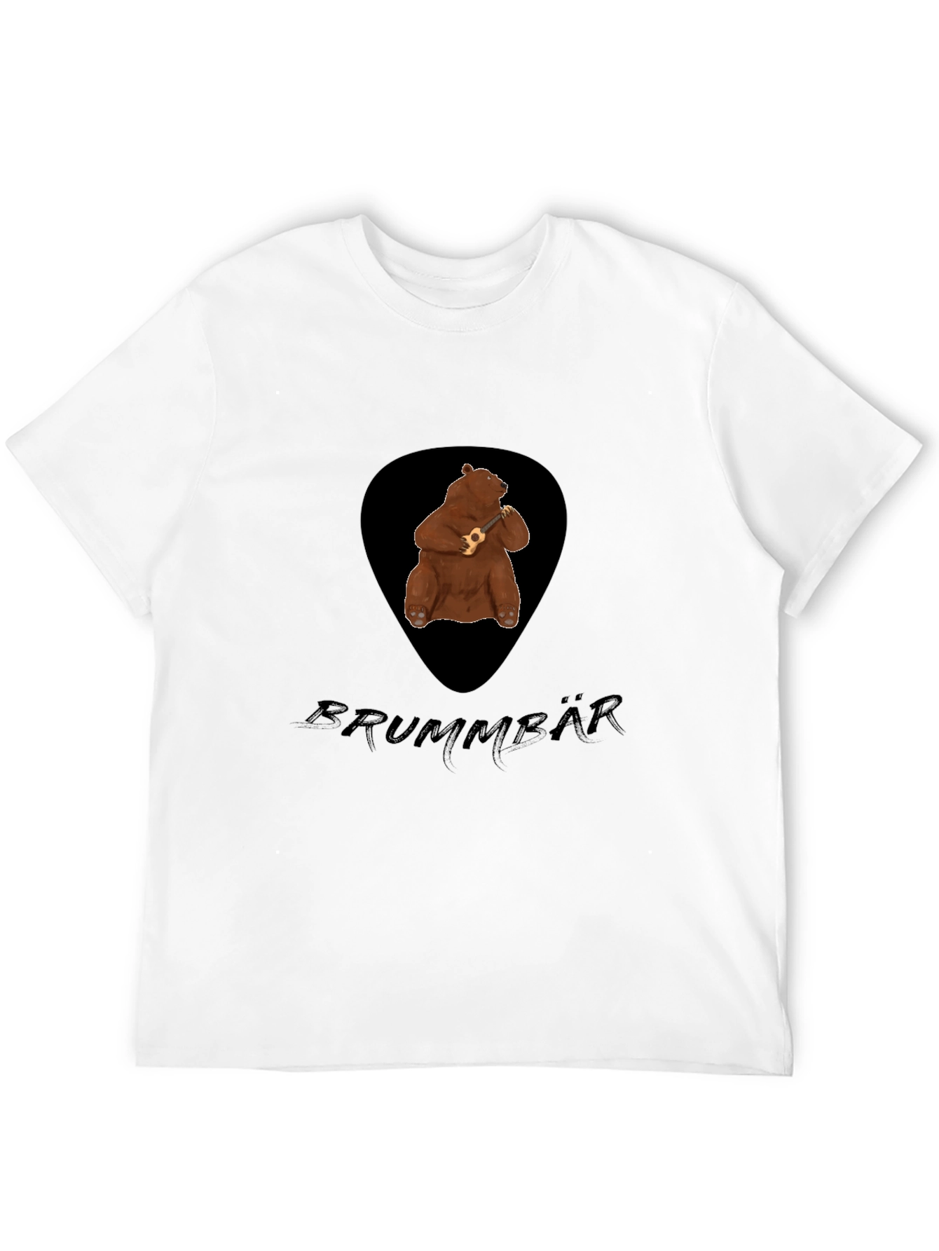 Bear Ukulele Graphic T-Shirt