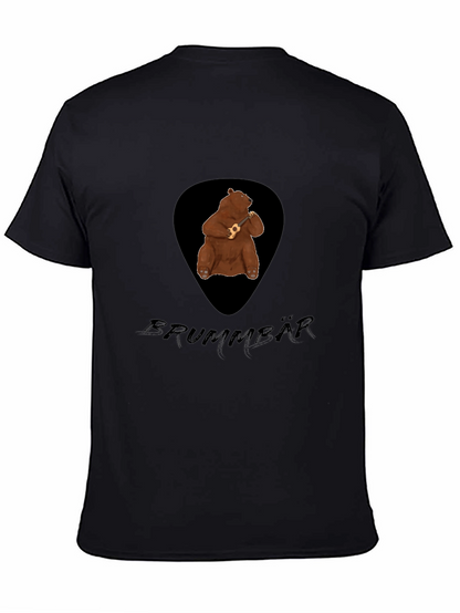 Bear Ukulele Graphic T-Shirt