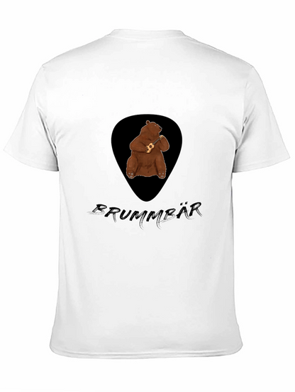 Bear Ukulele Graphic T-Shirt