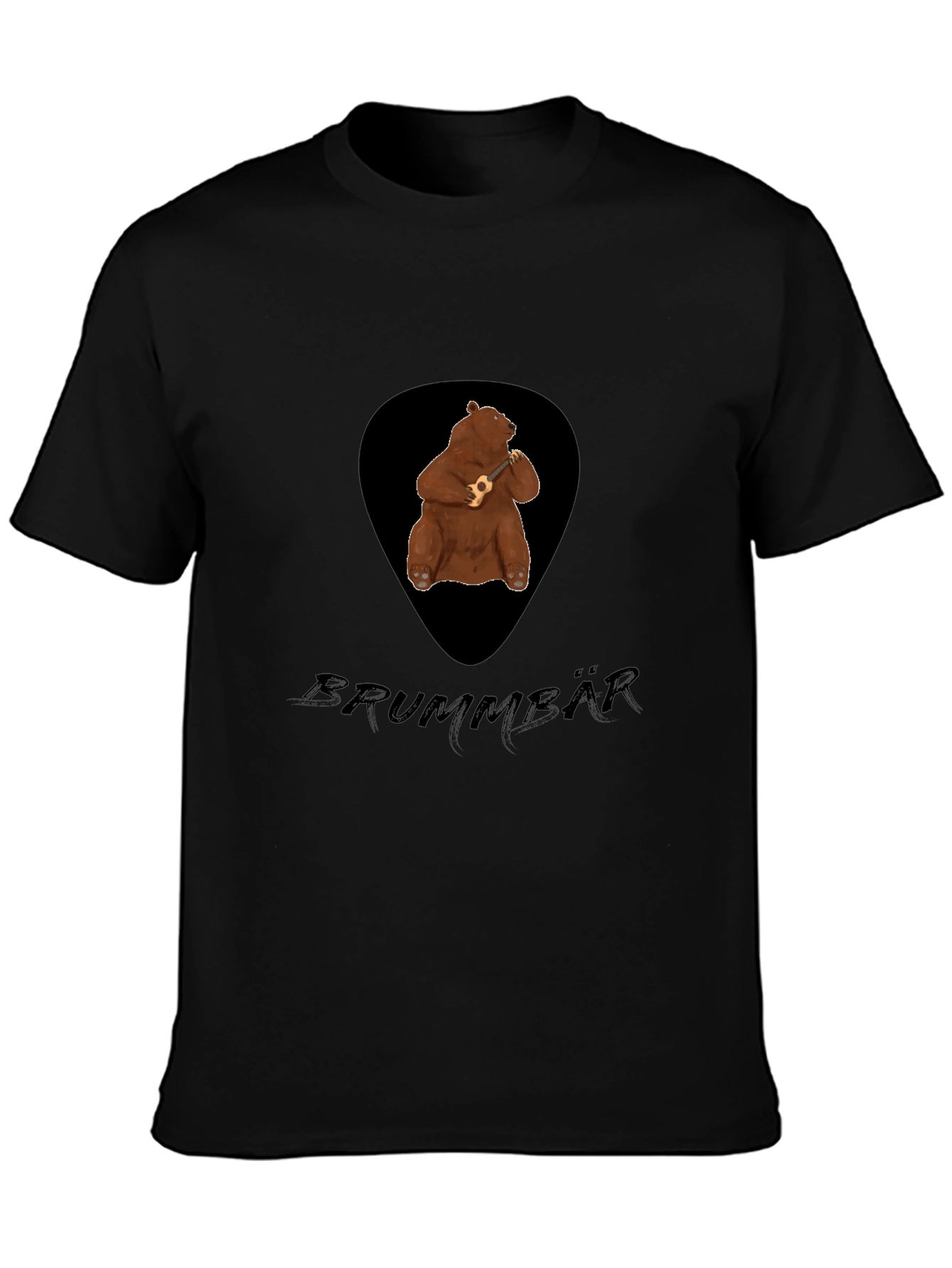 Bear Ukulele Graphic T-Shirt