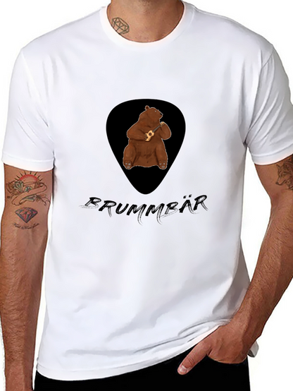 Bear Ukulele Graphic T-Shirt