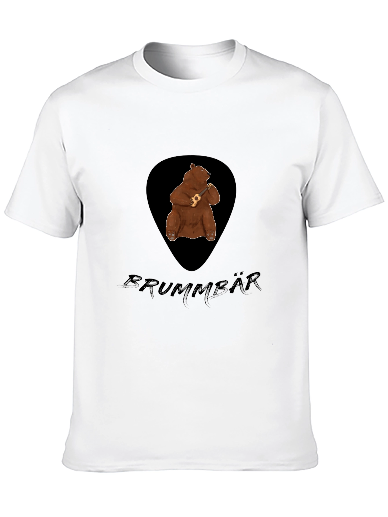 Bear Ukulele Graphic T-Shirt