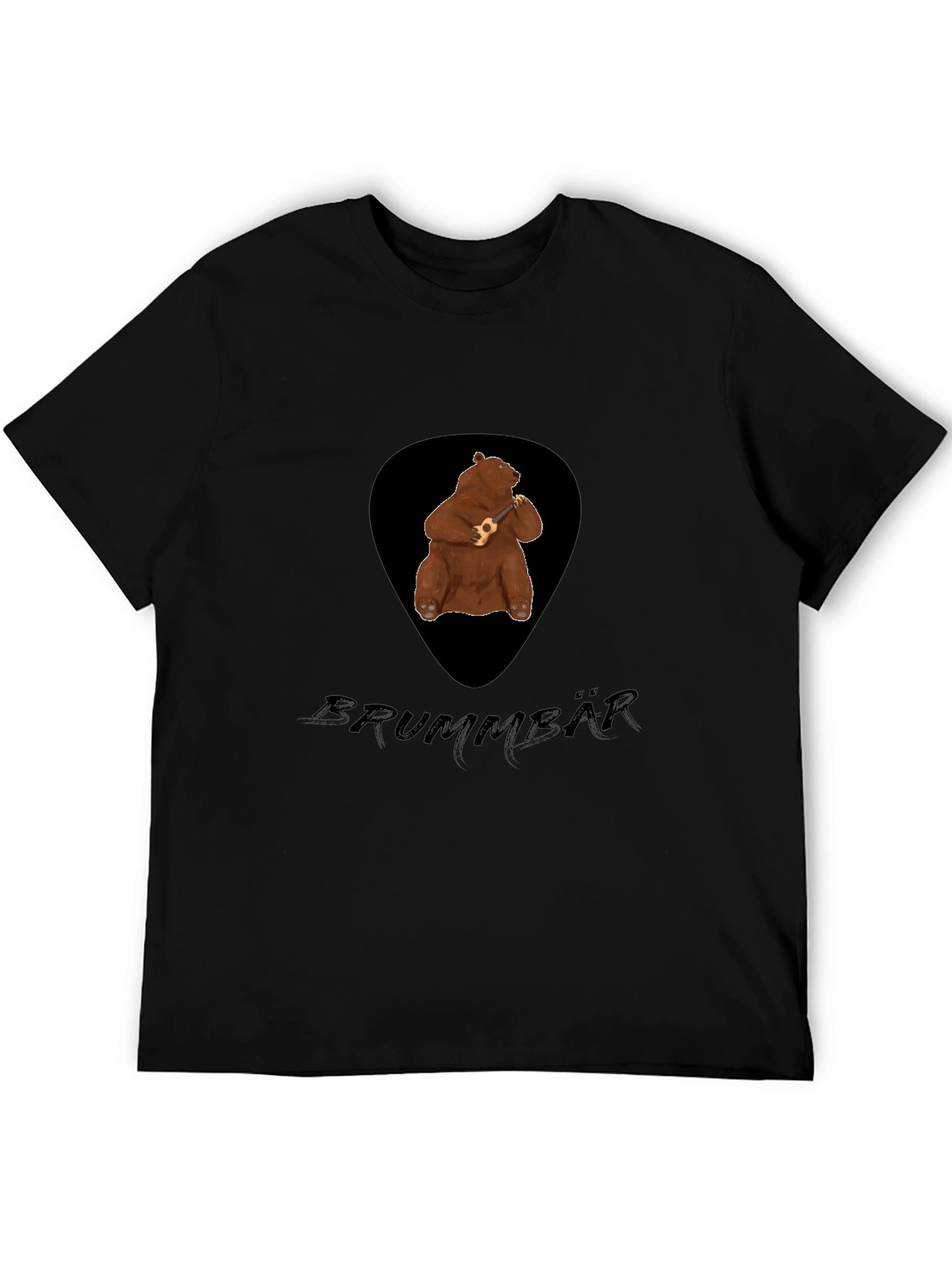 Bear Ukulele Graphic T-Shirt