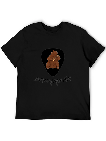 Bear Ukulele Graphic T-Shirt