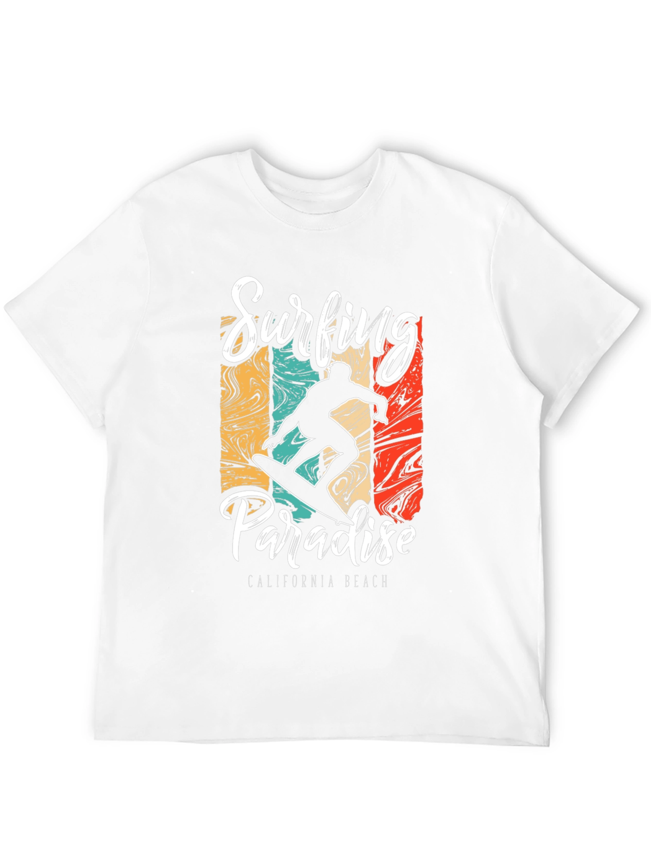 Surfing Paradise Graphic T-Shirt