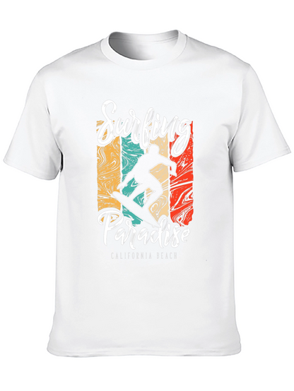 Surfing Paradise Graphic T-Shirt