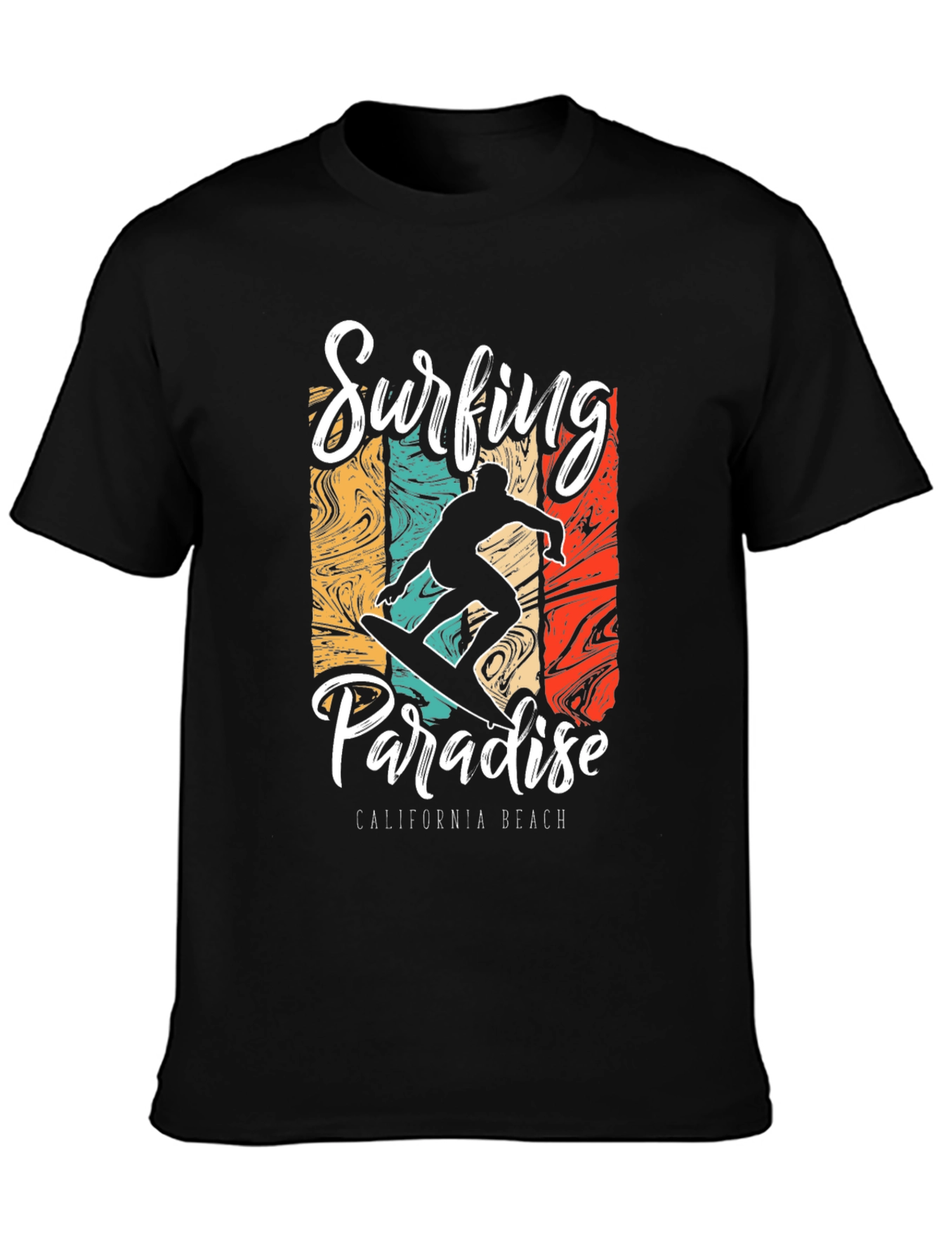 Surfing Paradise Graphic T-Shirt
