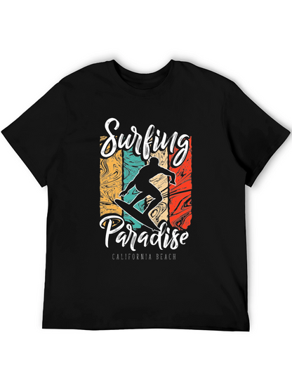Surfing Paradise Graphic T-Shirt