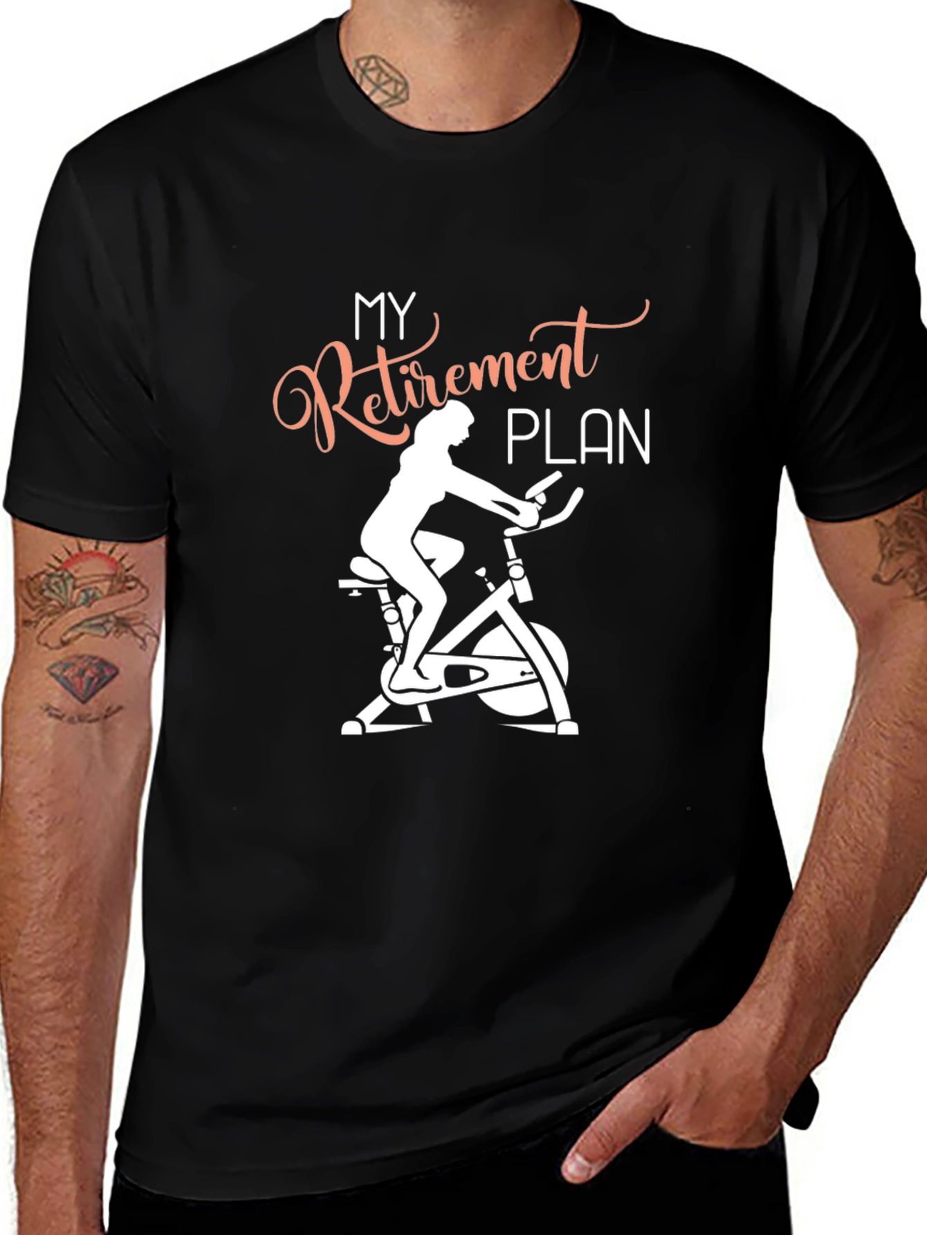 My Retirement Plan - Exercise Bike T-Shirt
