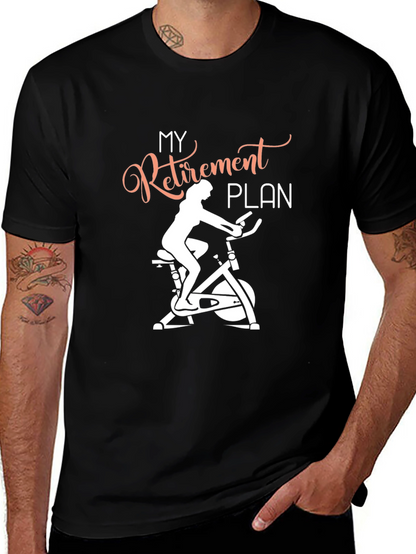 My Retirement Plan - Exercise Bike T-Shirt