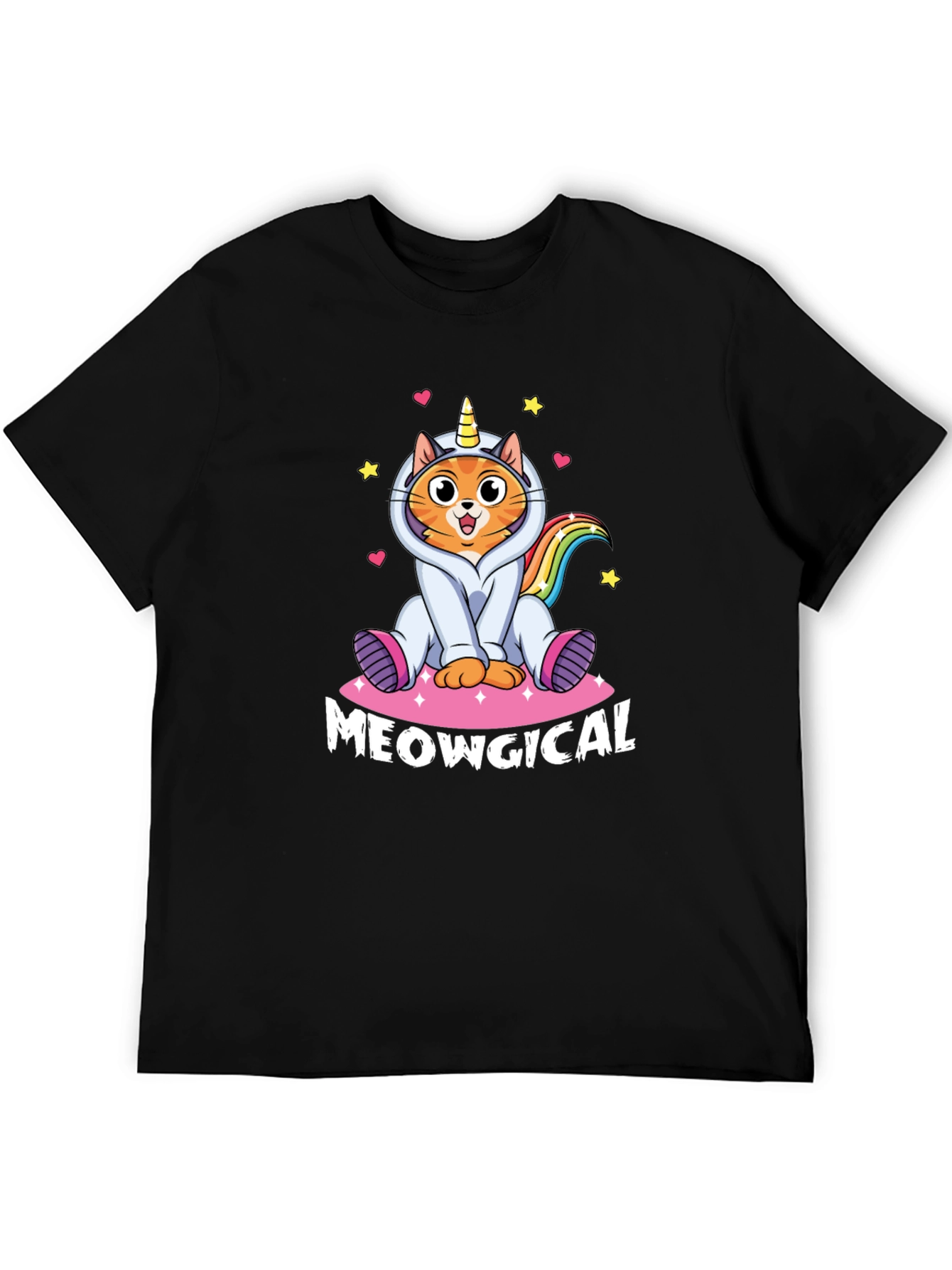 Meowgical Unicorn Cat T-Shirt