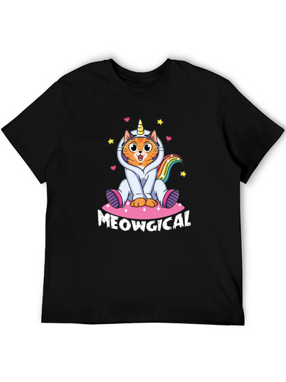 Meowgical Unicorn Cat T-Shirt