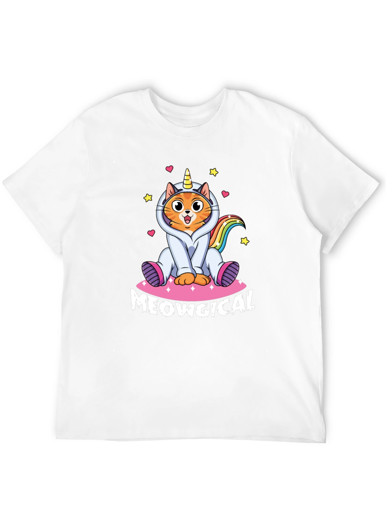 Meowgical Unicorn Cat T-Shirt