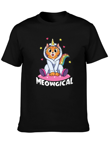 Meowgical Unicorn Cat T-Shirt