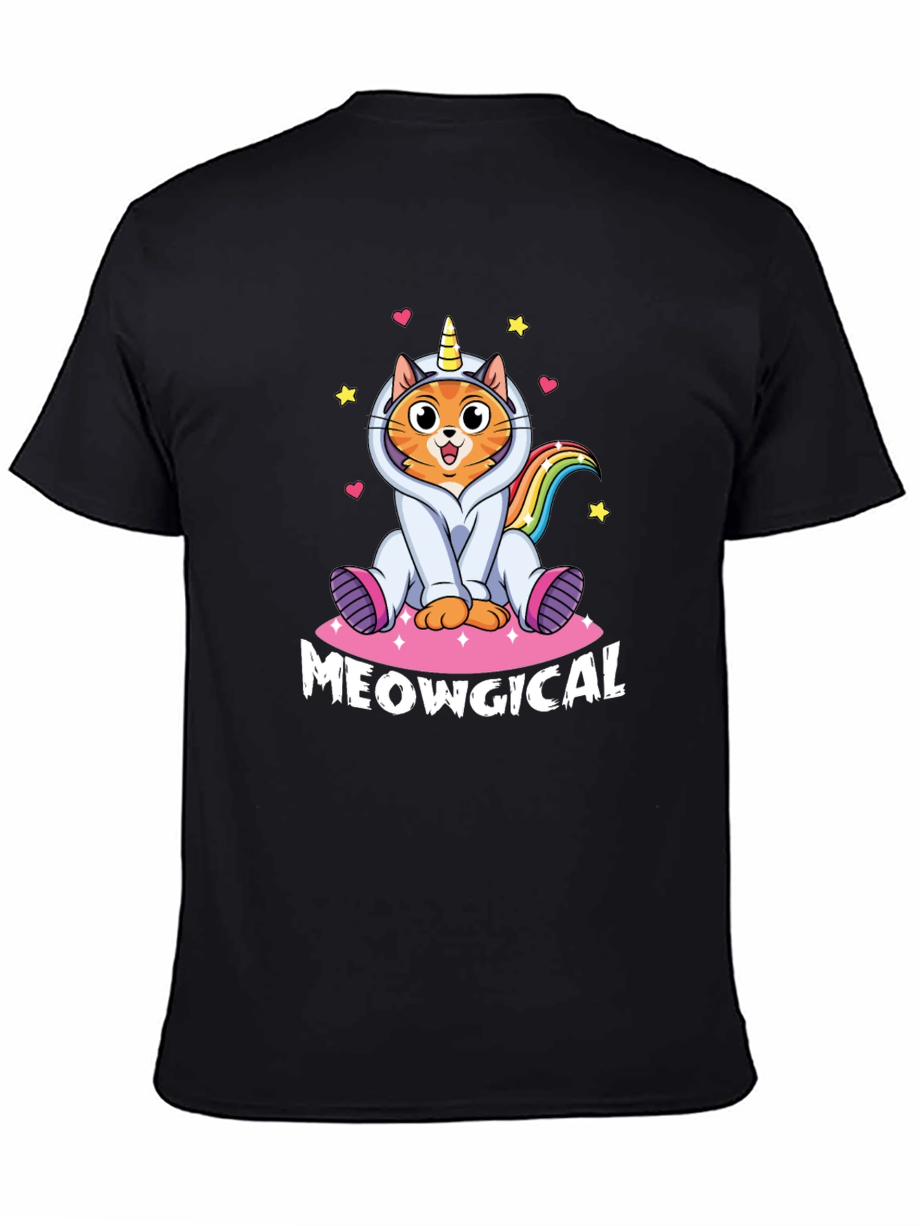 Meowgical Unicorn Cat T-Shirt