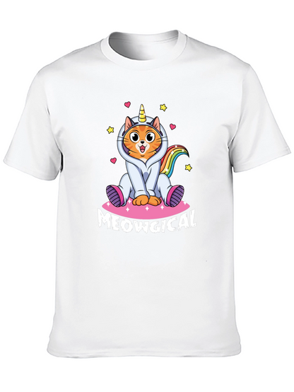 Meowgical Unicorn Cat T-Shirt