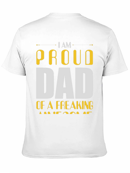 Proud Dad T-Shirt - Awesome Fathers Day Gift