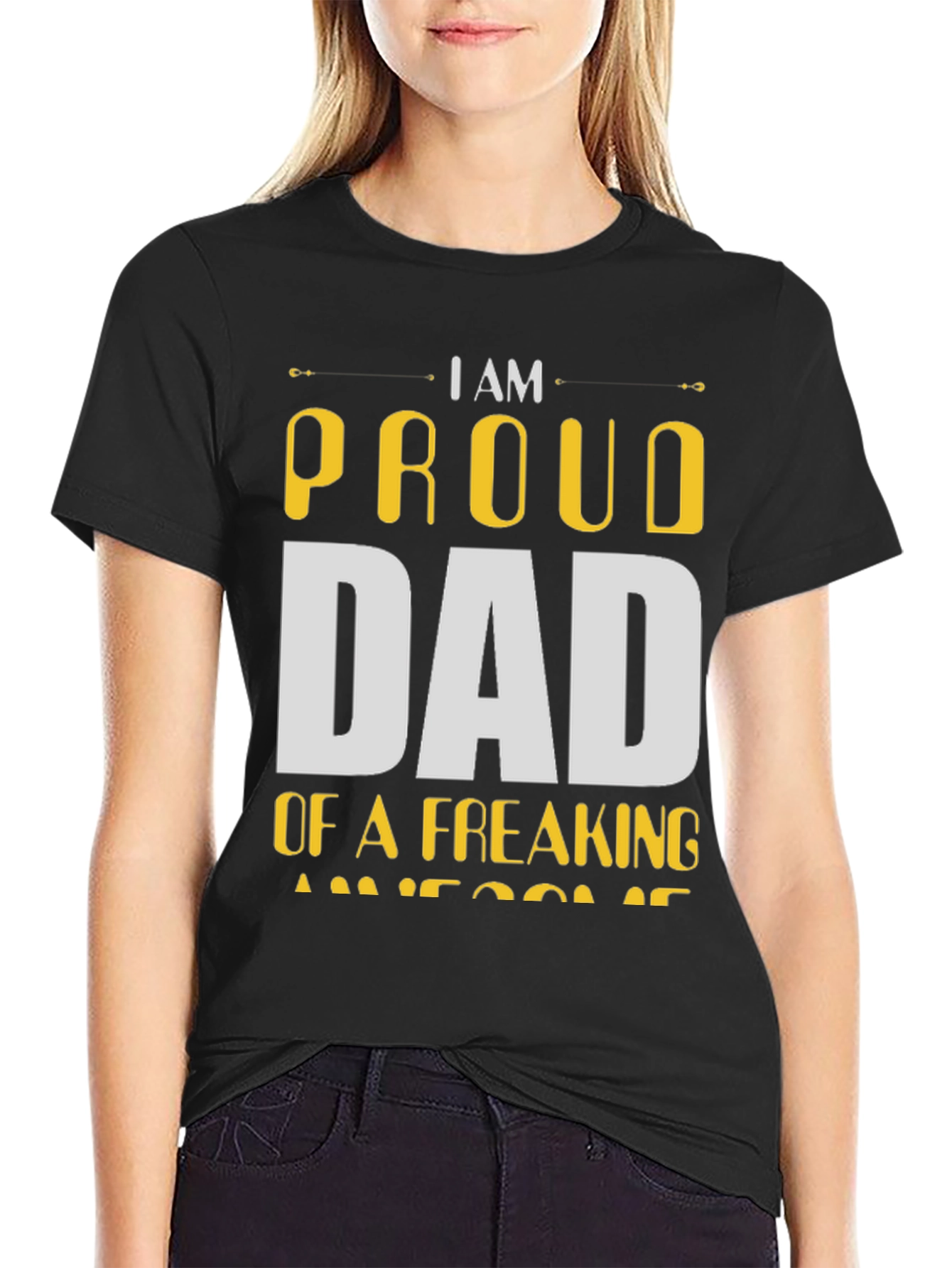 Proud Dad T-Shirt - Awesome Fathers Day Gift