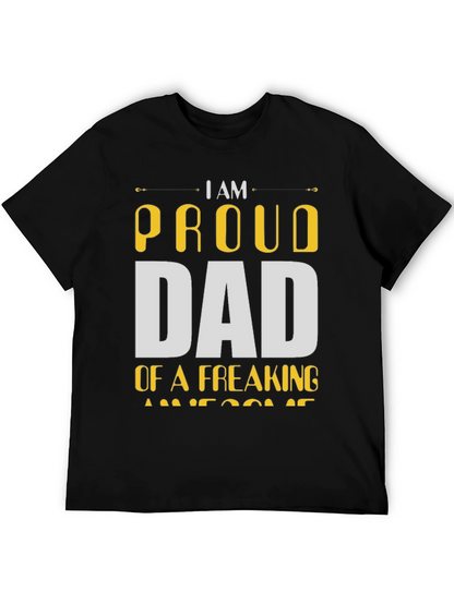 Proud Dad T-Shirt - Awesome Fathers Day Gift