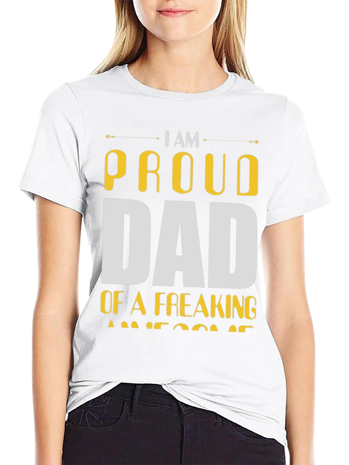 Proud Dad T-Shirt - Awesome Fathers Day Gift