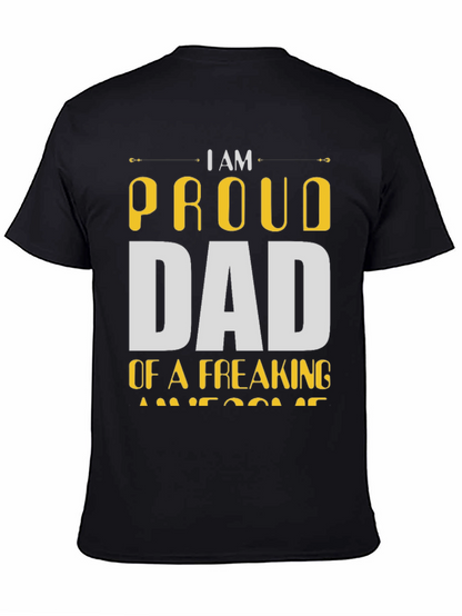 Proud Dad T-Shirt - Awesome Fathers Day Gift