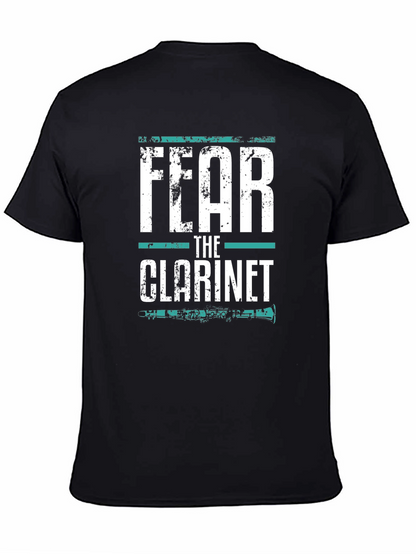 Fear The Clarinet Black T-Shirt