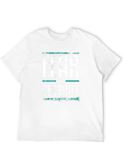 Fear The Clarinet Black T-Shirt