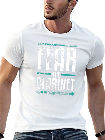 Fear The Clarinet Black T-Shirt