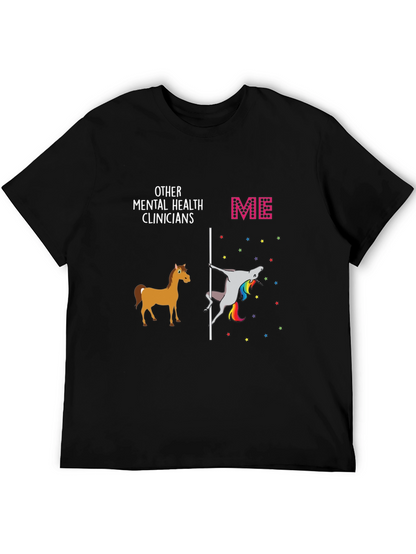 Mental Health Clinician T-Shirt Novelty Graphic Tee