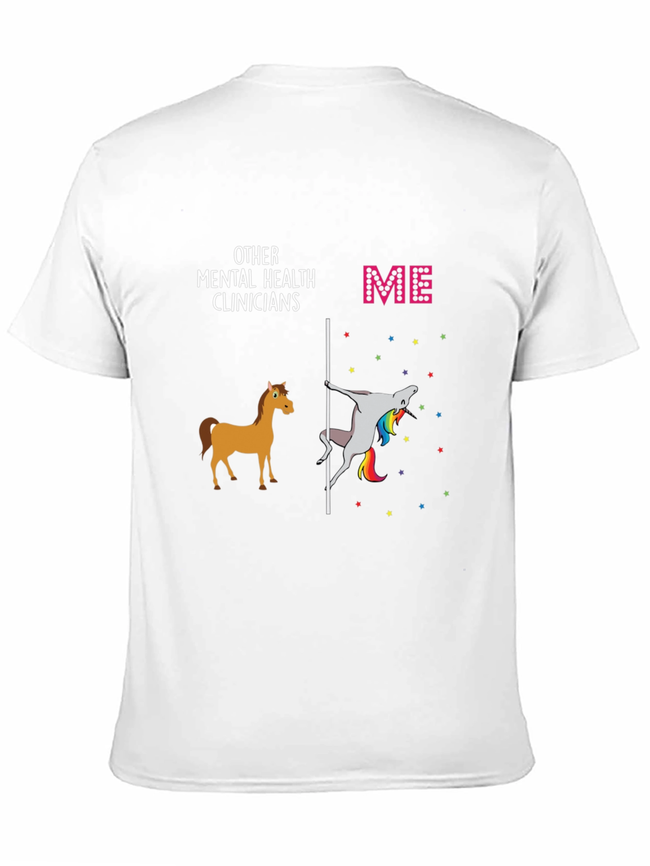 Mental Health Clinician T-Shirt Novelty Graphic Tee