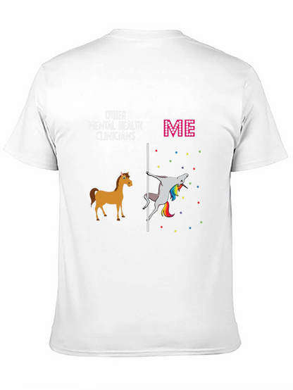 Mental Health Clinician T-Shirt Novelty Graphic Tee